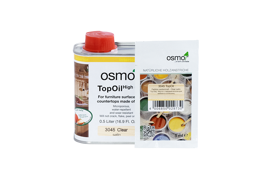Osmo TopOil 3045 Clear Satin — Heartwood Tools